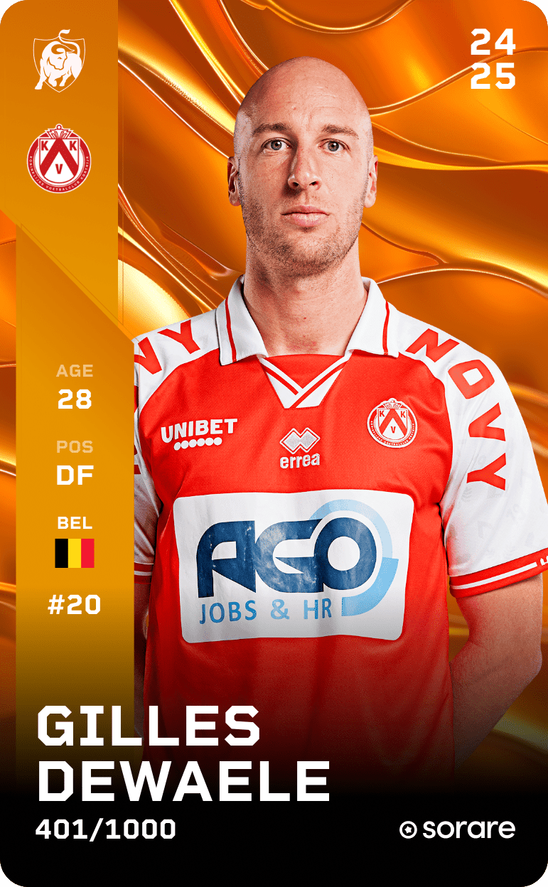 Gilles Dewaele 2024-25 • Limited 401/1000