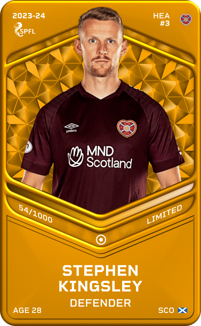Stephen Kingsley 2023-24 • Limited 54/1000