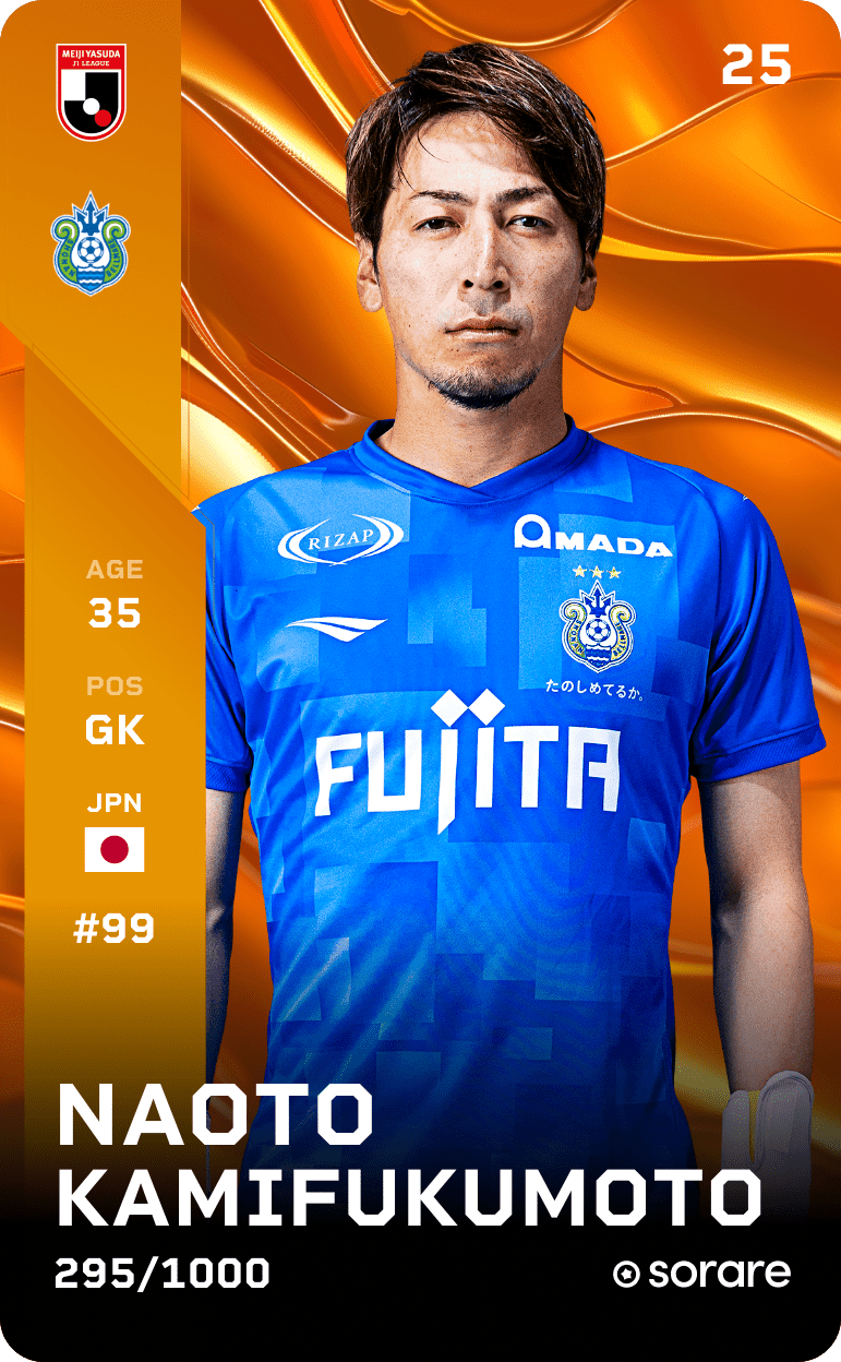 Naoto Kamifukumoto 2025-26 • Limited 295/1000