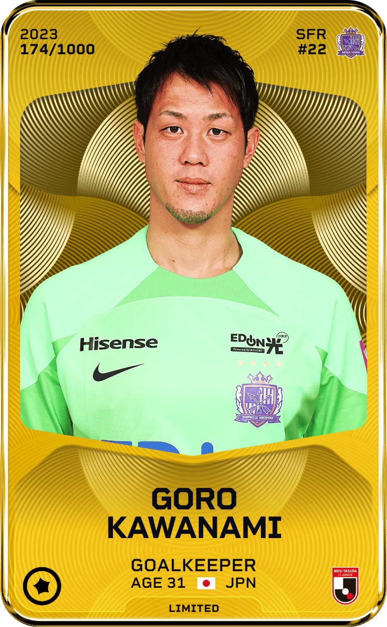 Goro Kawanami 2023-24 • Limited 174/1000