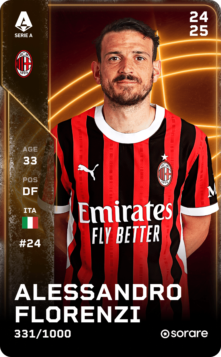 Alessandro Florenzi 2024-25 • Limited 331/1000