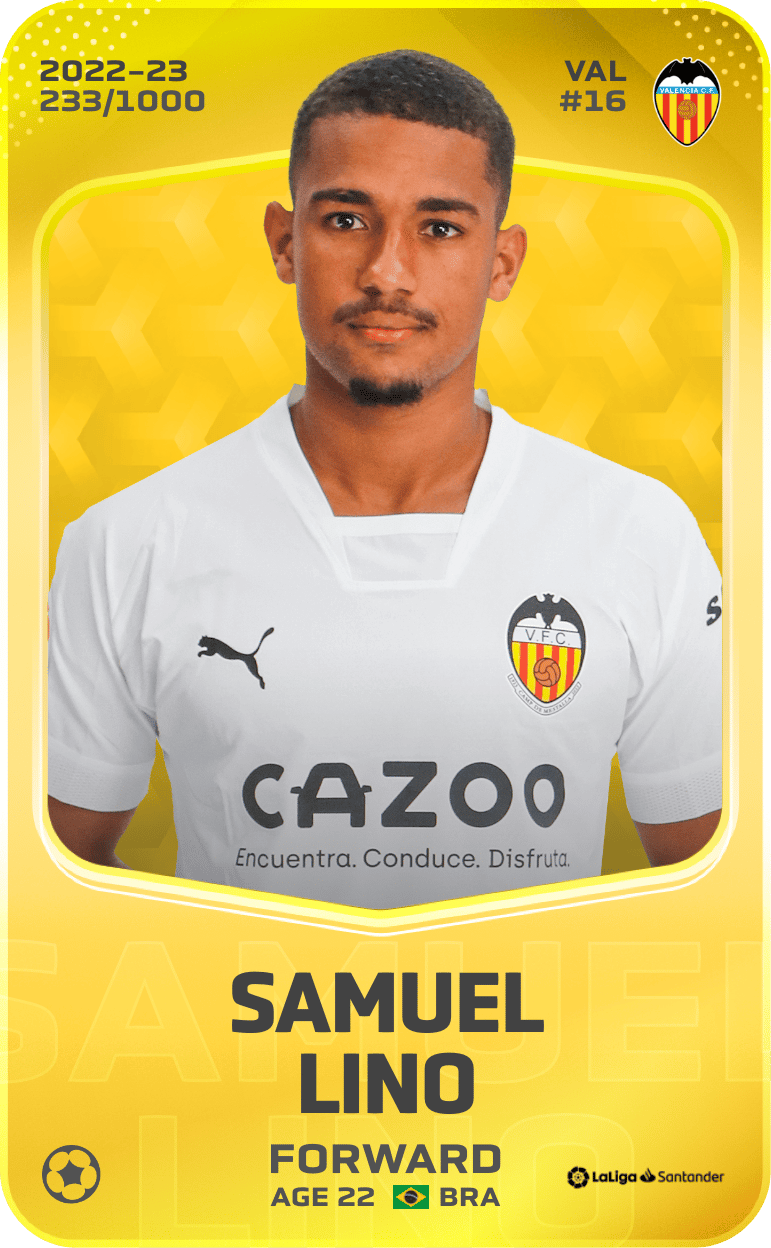 Samuel Lino 2022-23 • Limited 233/1000
