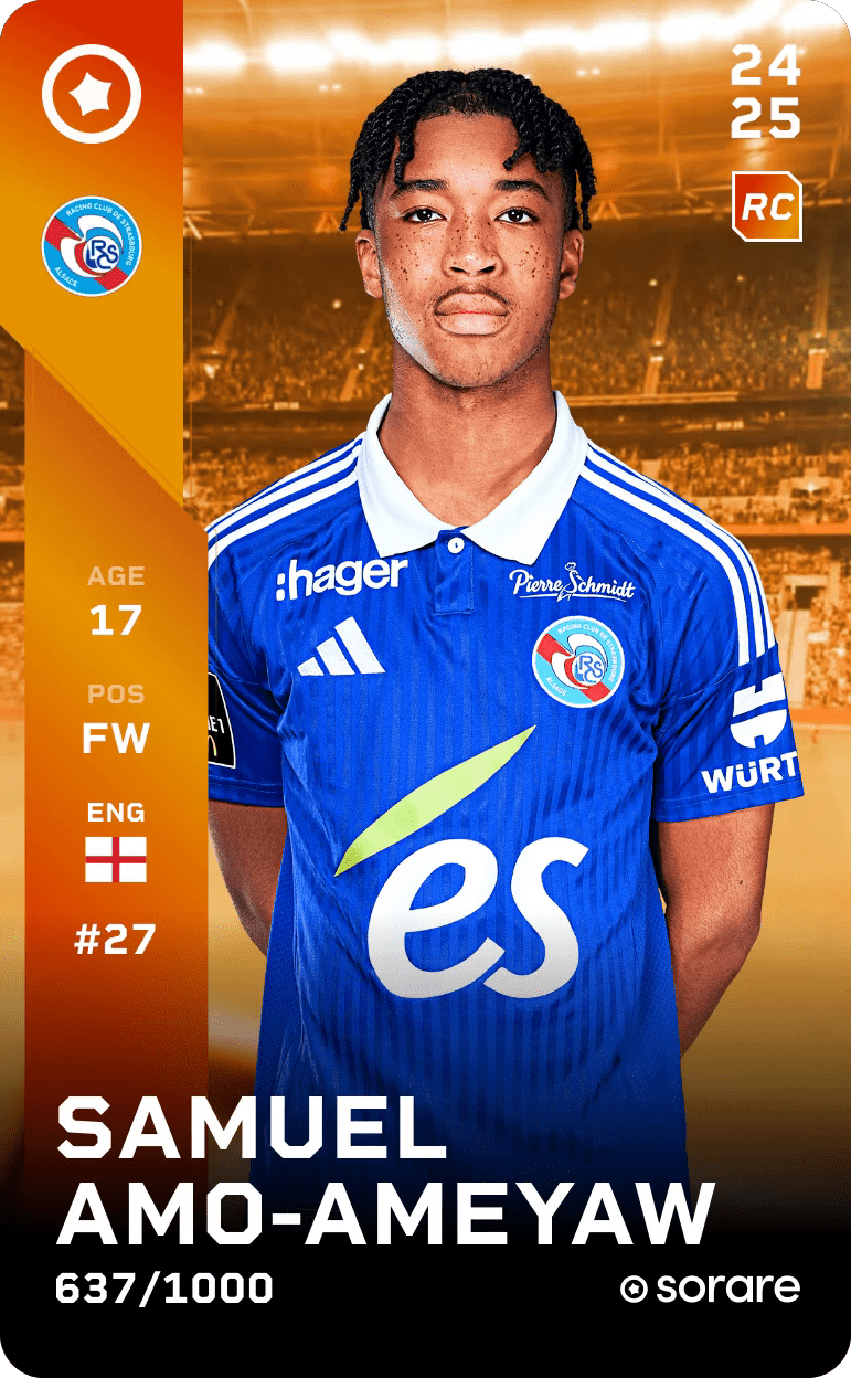 Samuel Amo-Ameyaw 2024-25 • Limited 637/1000