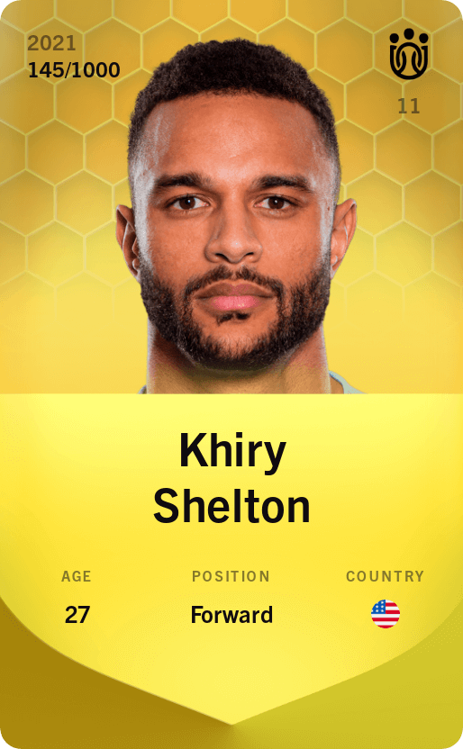 Khiry Shelton 2021-22 • Limited 145/1000
