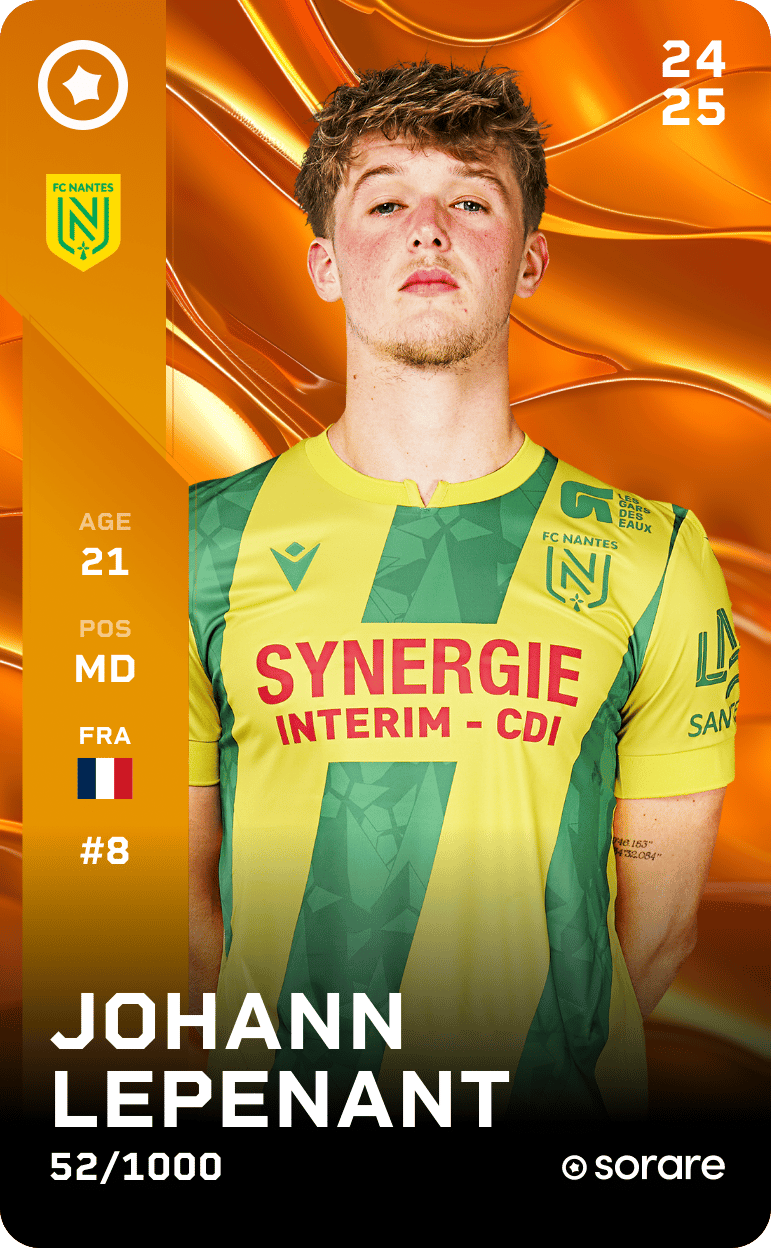 Johann Lepenant 2024-25 • Limited 52/1000