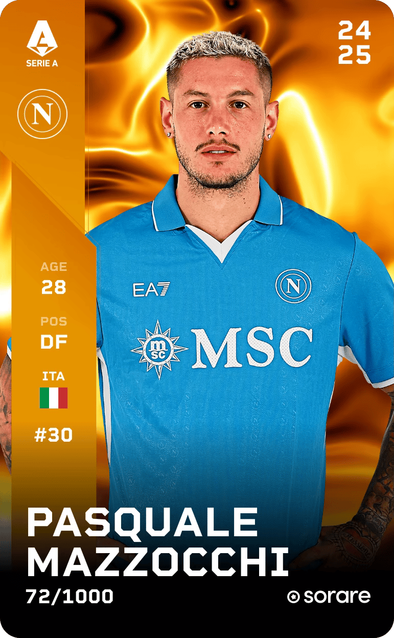 Pasquale Mazzocchi 2024-25 • Limited 72/1000