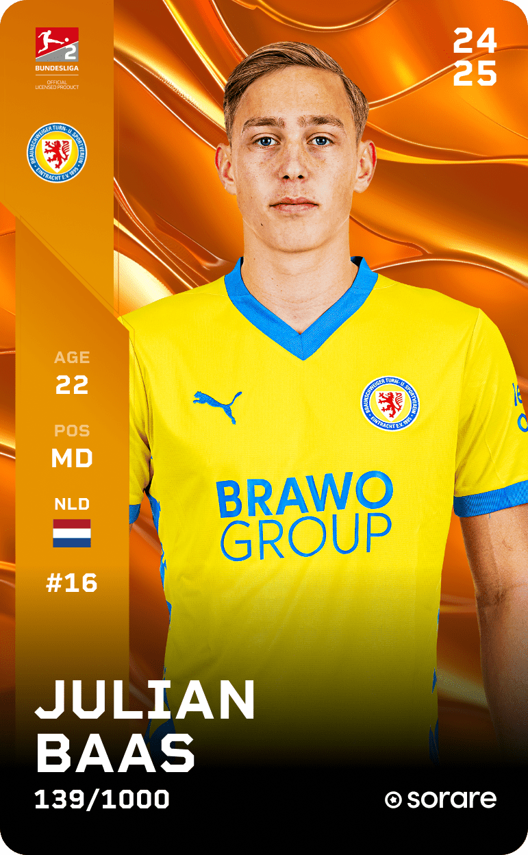 Julian Baas 2024-25 • Limited 139/1000