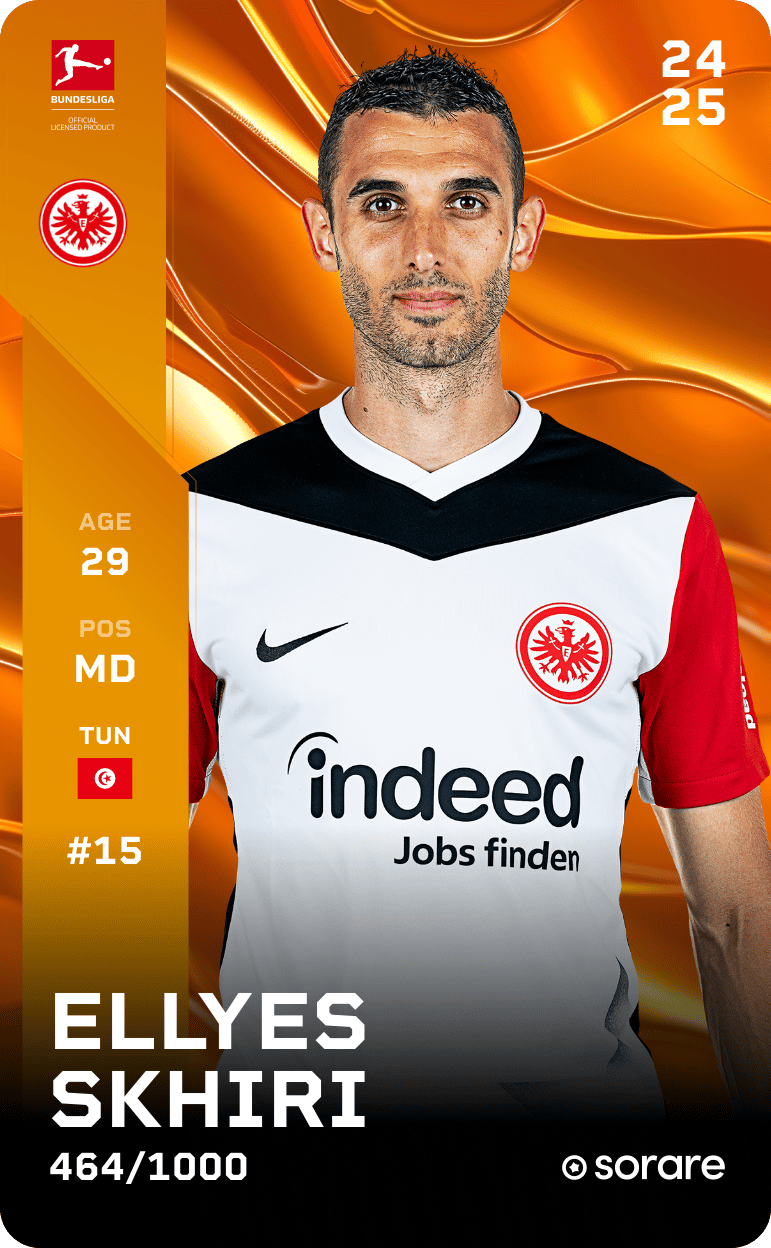 Ellyes Skhiri 2024-25 • Limited 464/1000