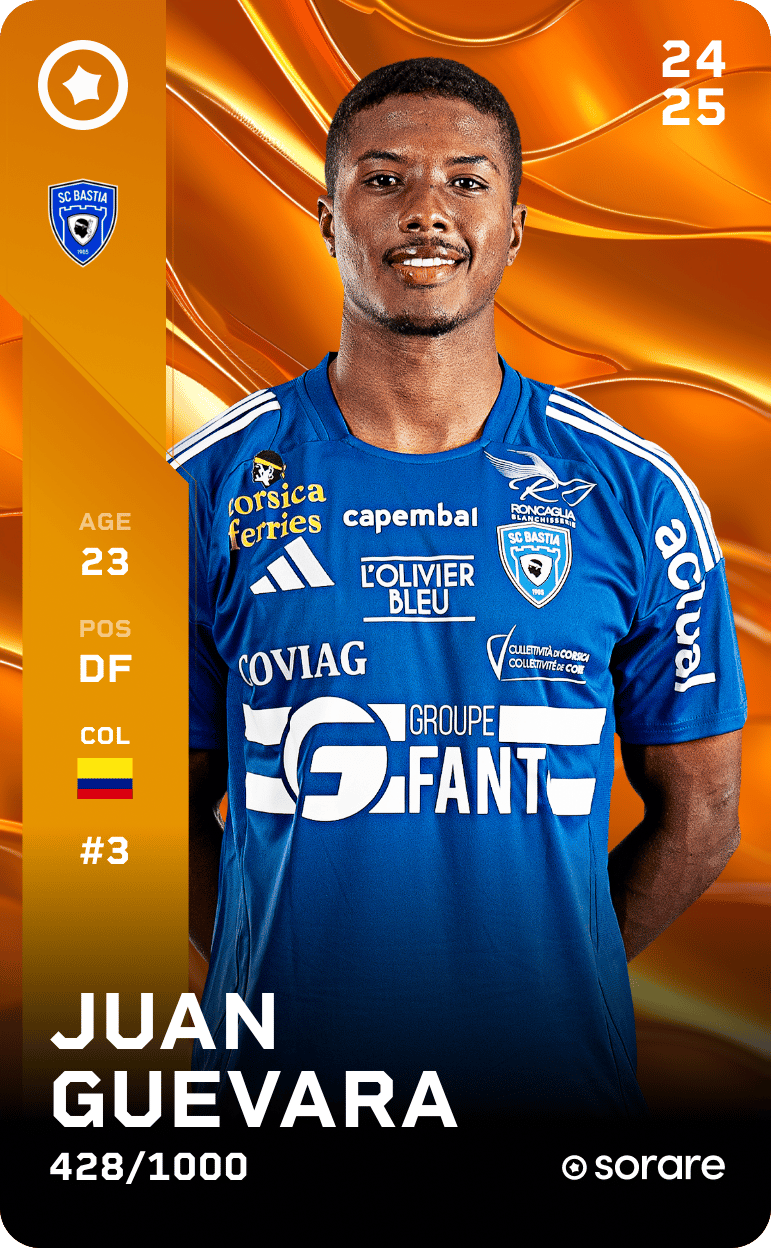Juan Guevara 2024-25 • Limited 428/1000