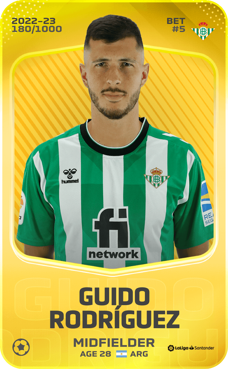 Guido Rodríguez 2022-23 • Limited 180/1000