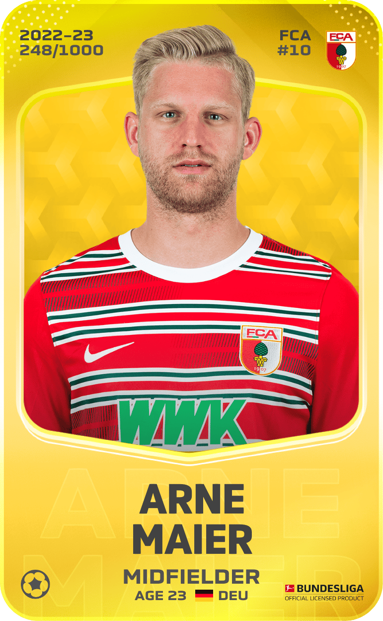 Arne Maier 2022-23 • Limited 248/1000