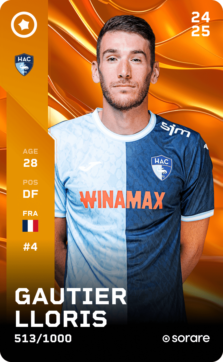 Gautier Lloris 2024-25 • Limited 513/1000
