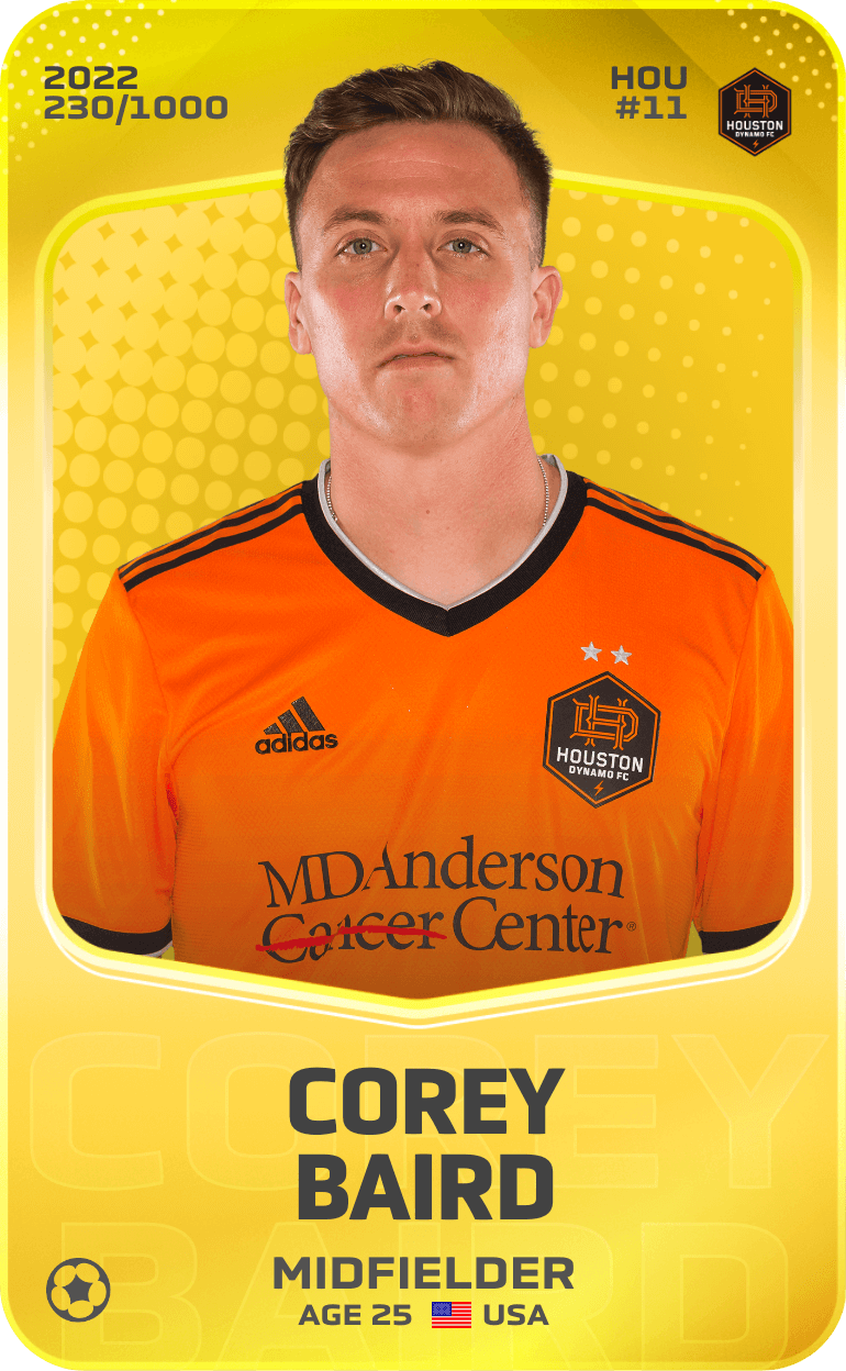 Corey Baird 2022-23 • Limited 230/1000