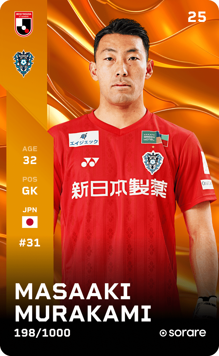 Masaaki Murakami 2025-26 • Limited 198/1000