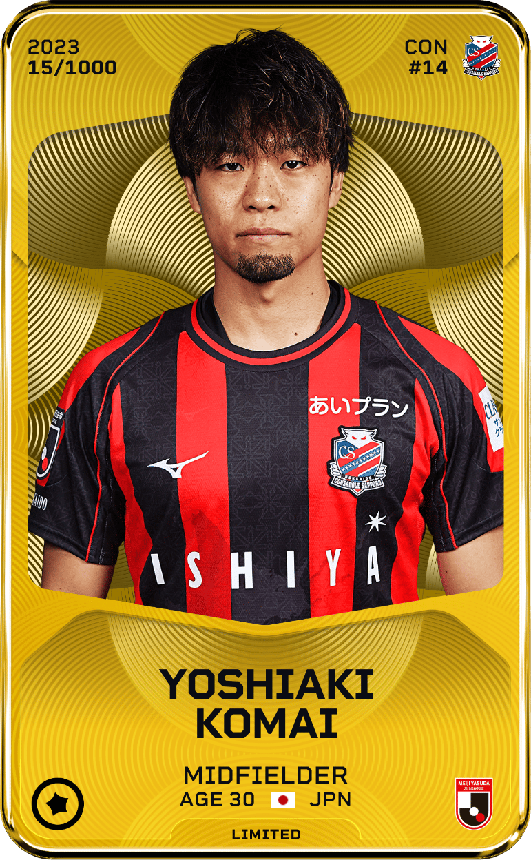 Yoshiaki Komai 2023-24 • Limited 15/1000