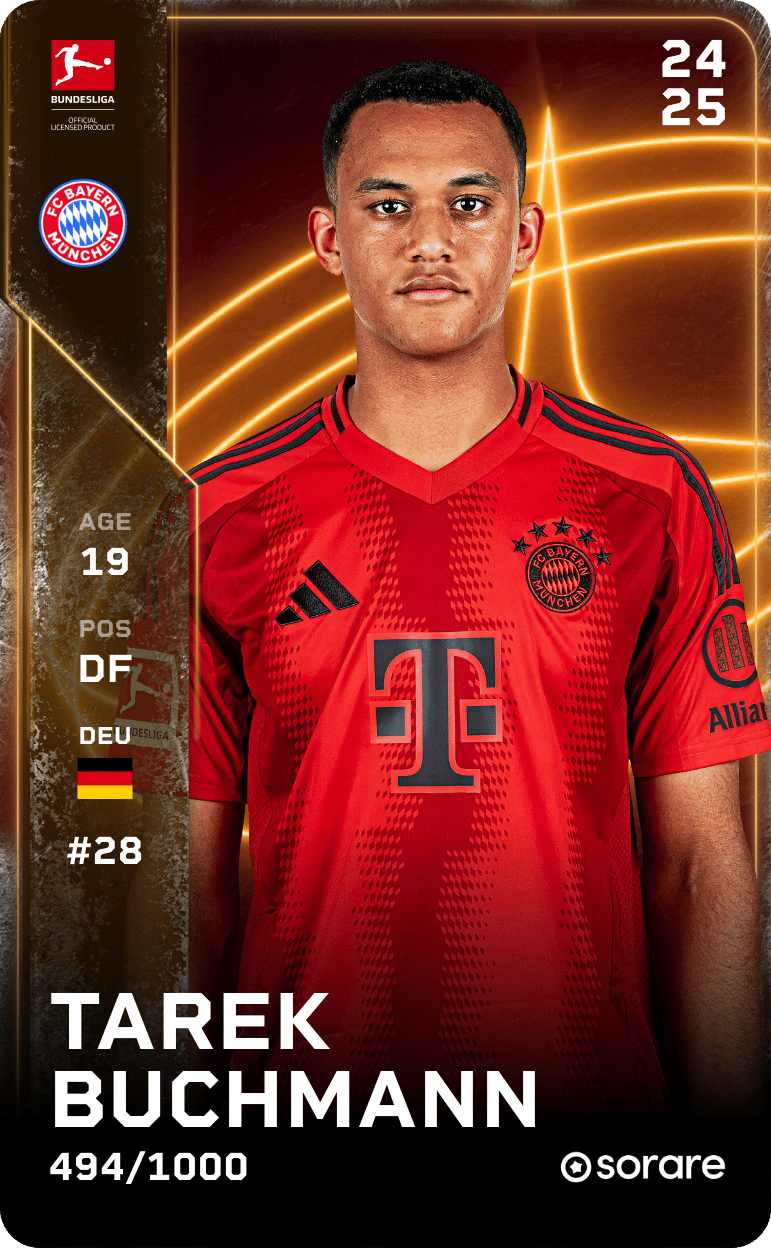 Tarek Buchmann 2024-25 • Limited 494/1000