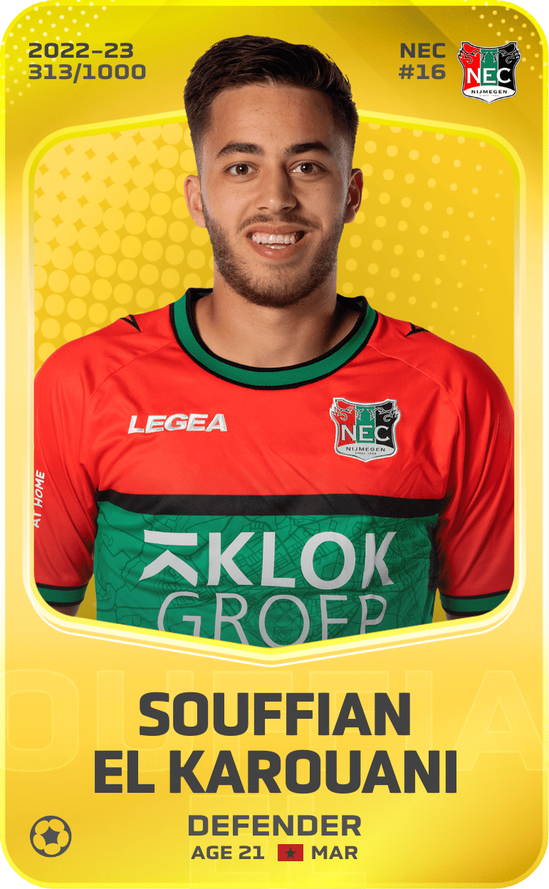 Souffian El Karouani 2022-23 • Limited 313/1000