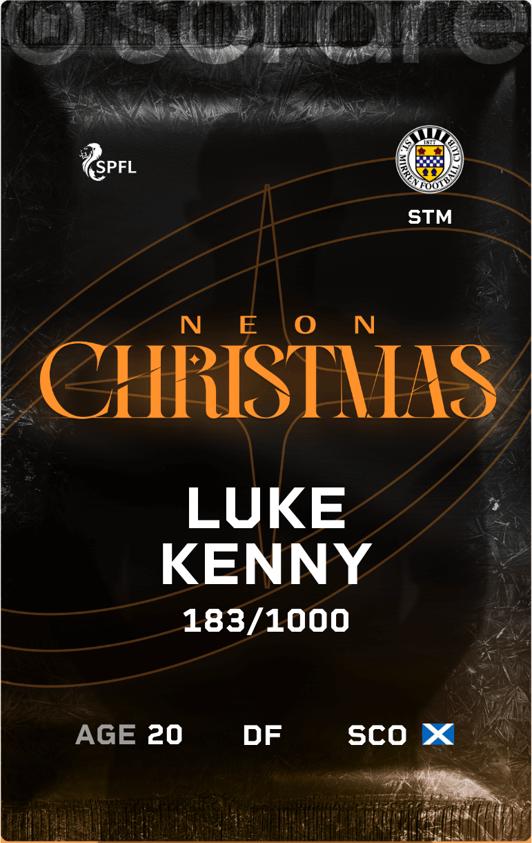 Luke Kenny 2024-25 • Limited 183/1000