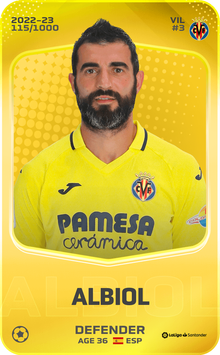 Albiol 2022-23 • Limited 115/1000