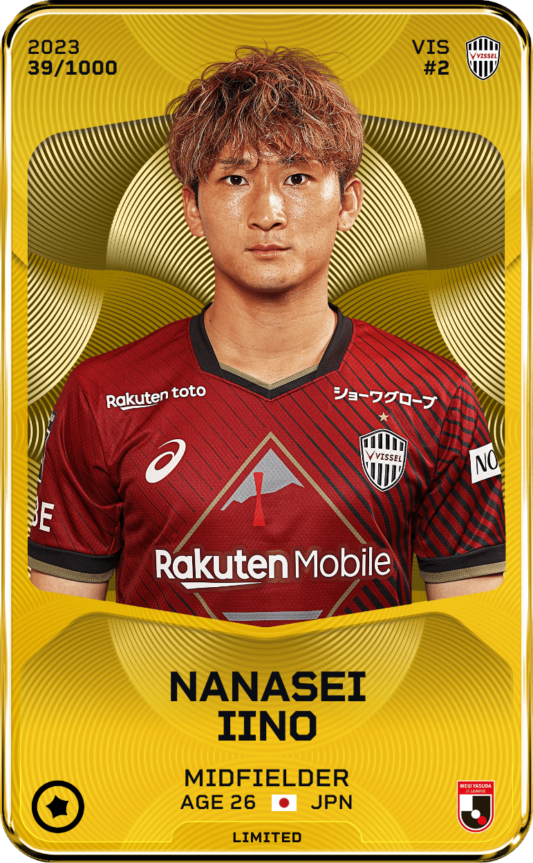 Nanasei Iino 2023-24 • Limited 39/1000
