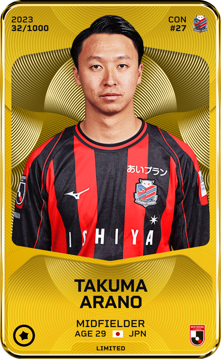 Takuma Arano 2023-24 • Limited 32/1000