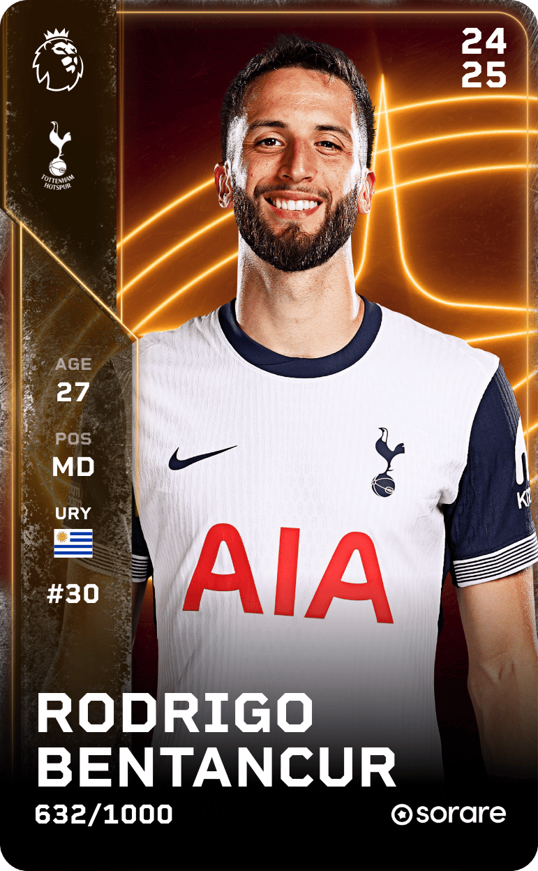 Rodrigo Bentancur 2024-25 • Limited 632/1000
