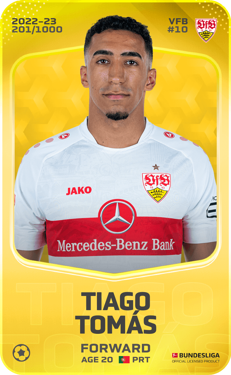 Tiago Tomás 2022-23 • Limited 201/1000