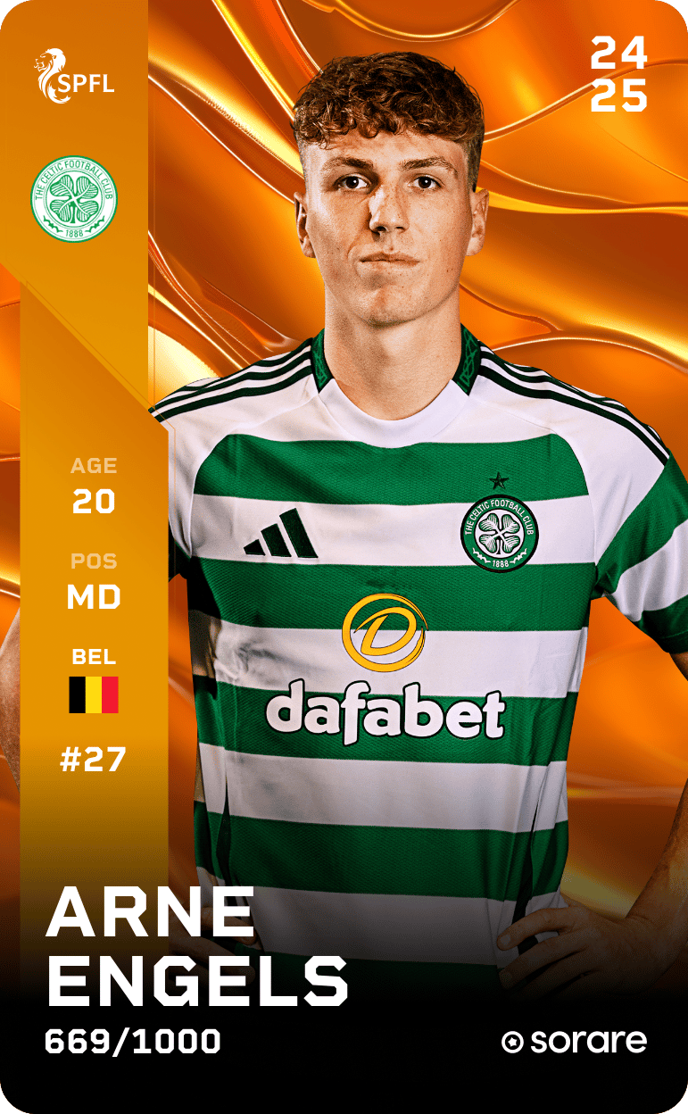 Arne Engels 2024-25 • Limited 669/1000