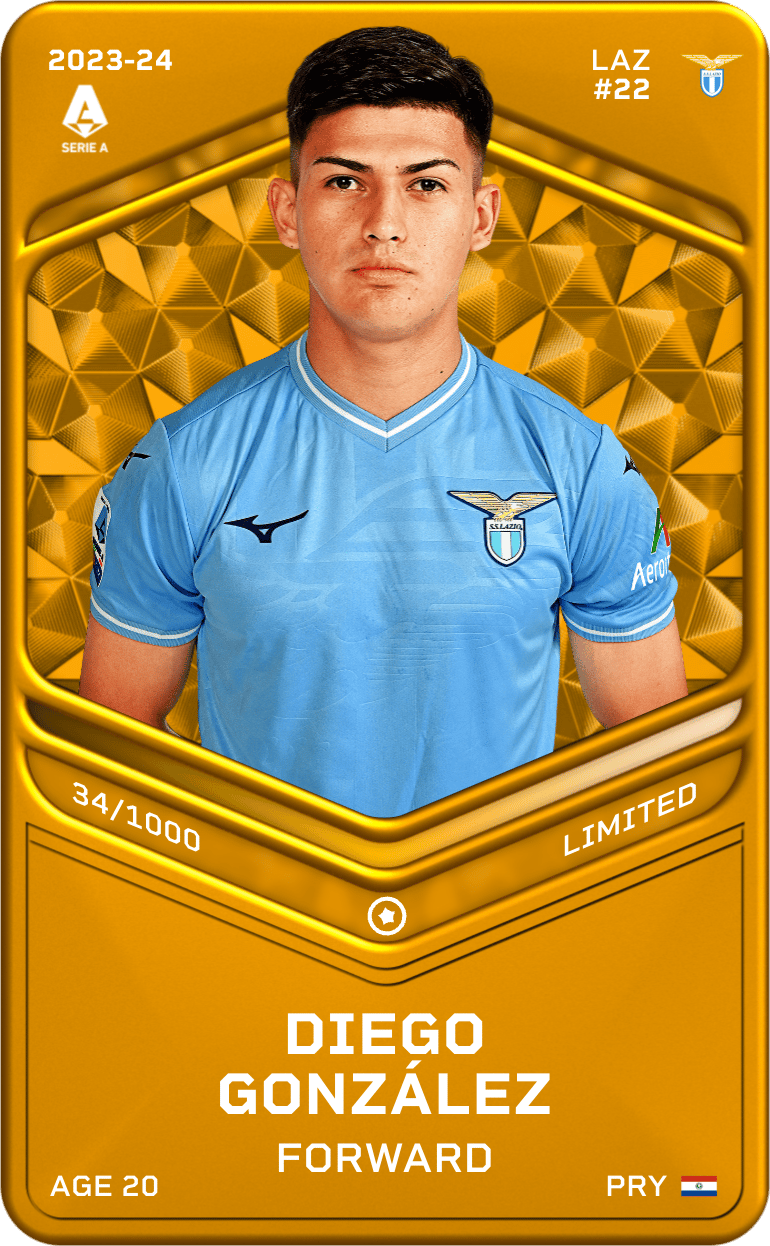 Diego González 2023-24 • Limited 34/1000