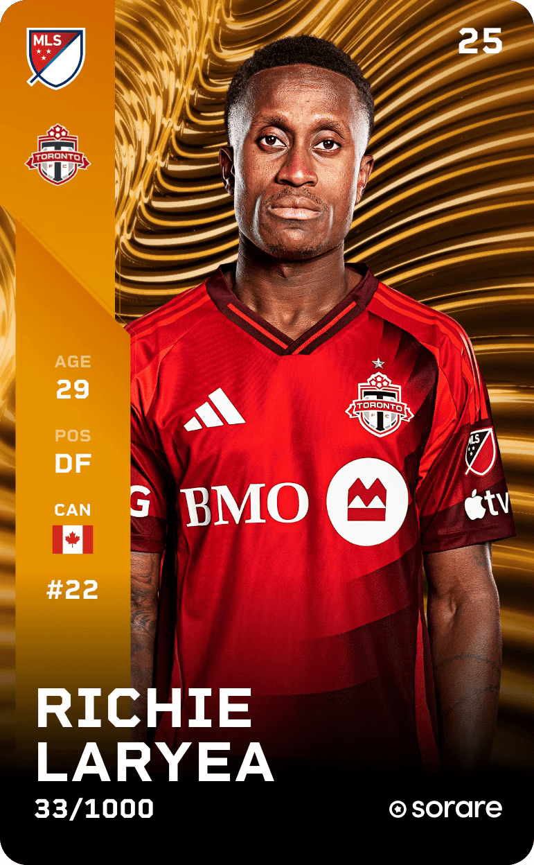 Richie Laryea 2025-26 • Limited 33/1000