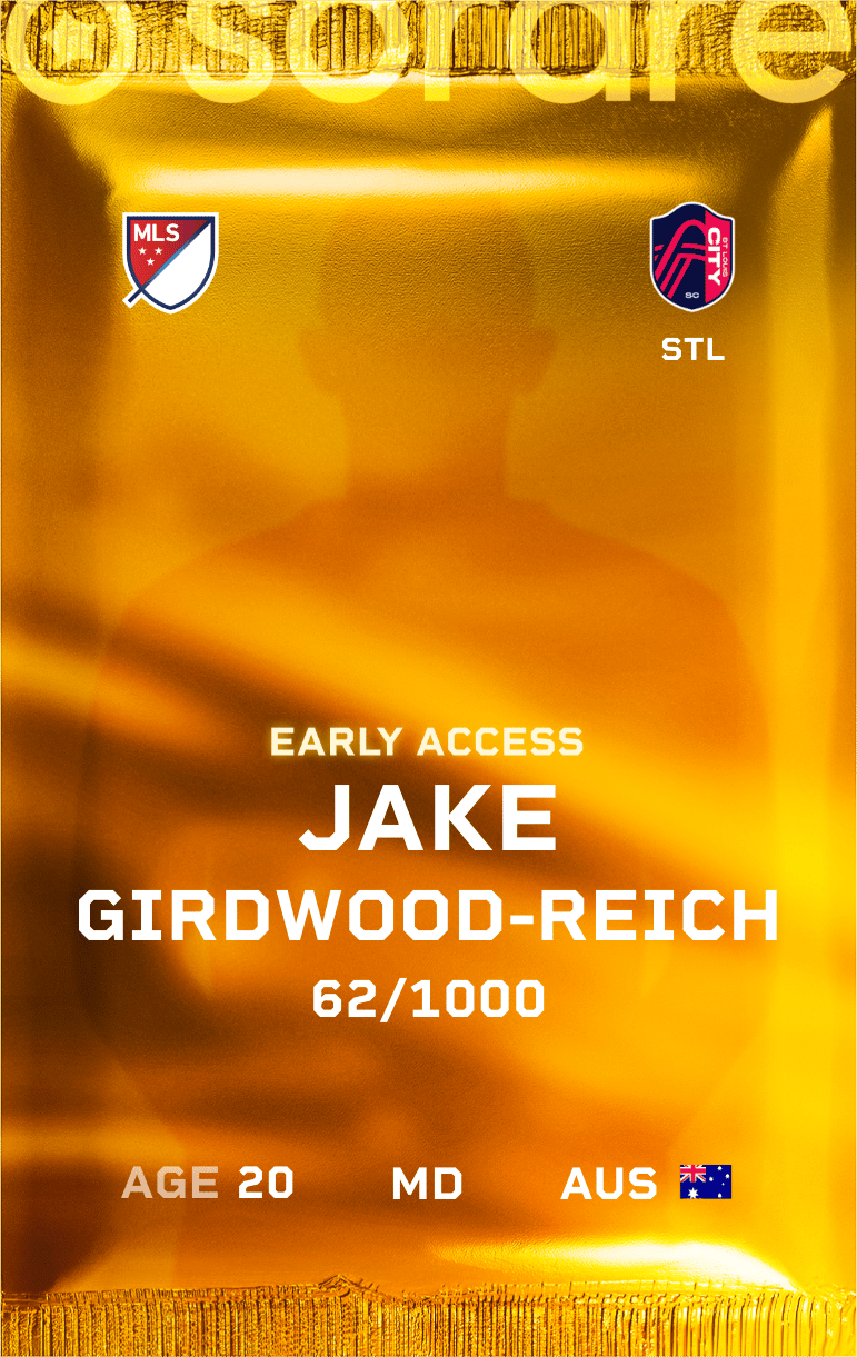 Jake Girdwood-Reich 2025-26 • Limited 62/1000