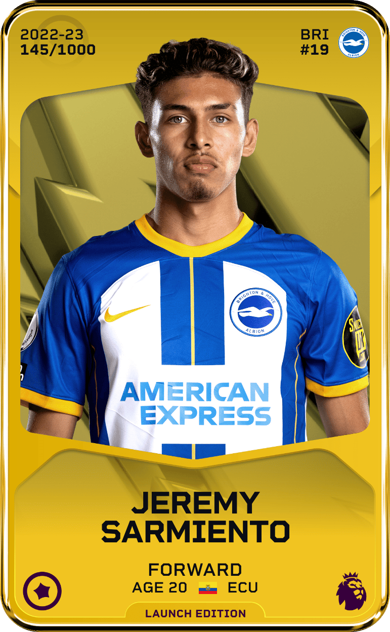 Jeremy Sarmiento 2022-23 • Limited 145/1000