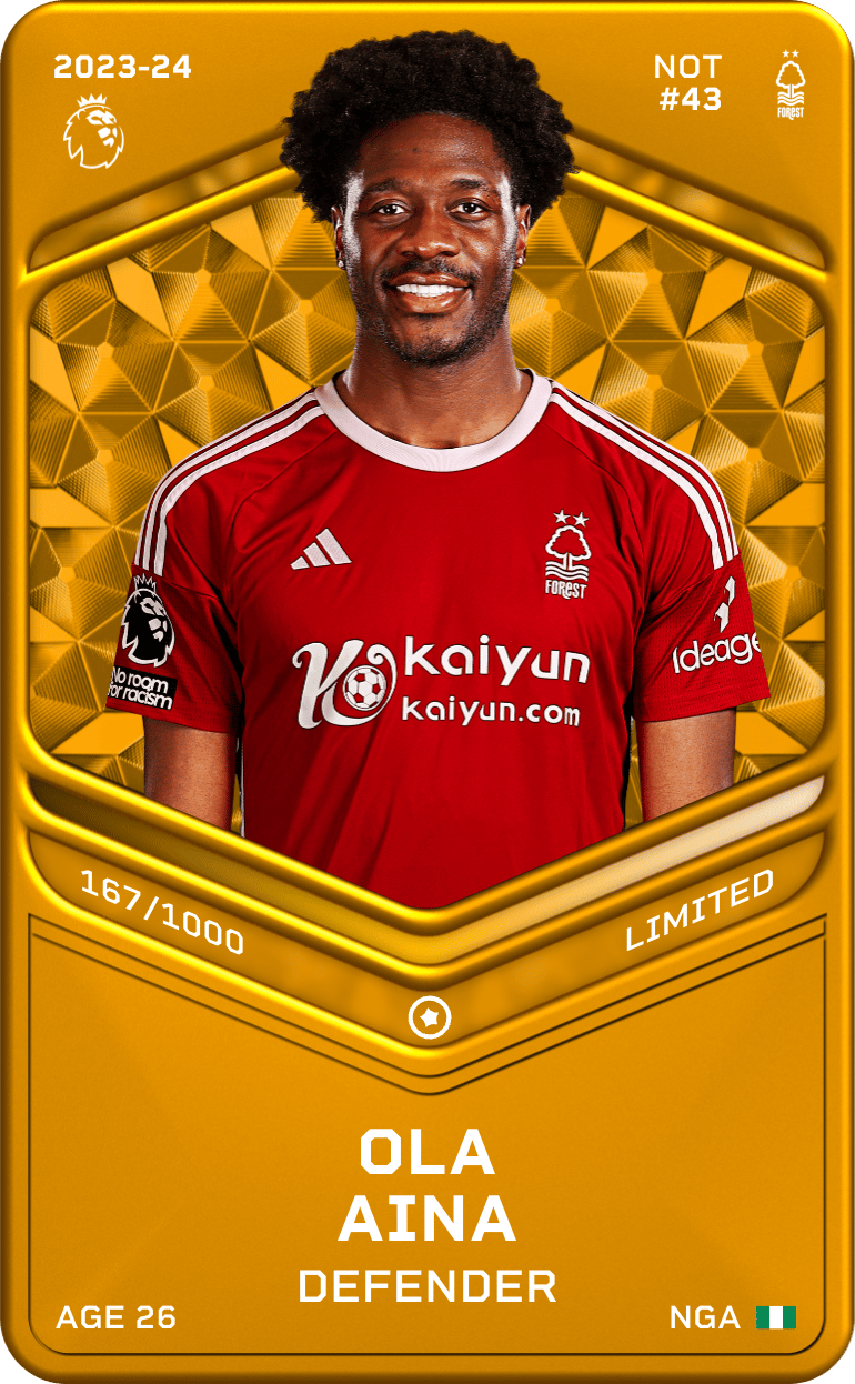Ola Aina 2023-24 • Limited 167/1000