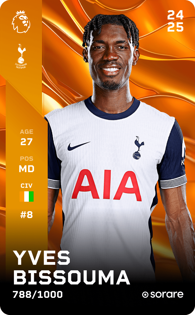 Yves Bissouma 2024-25 • Limited 788/1000