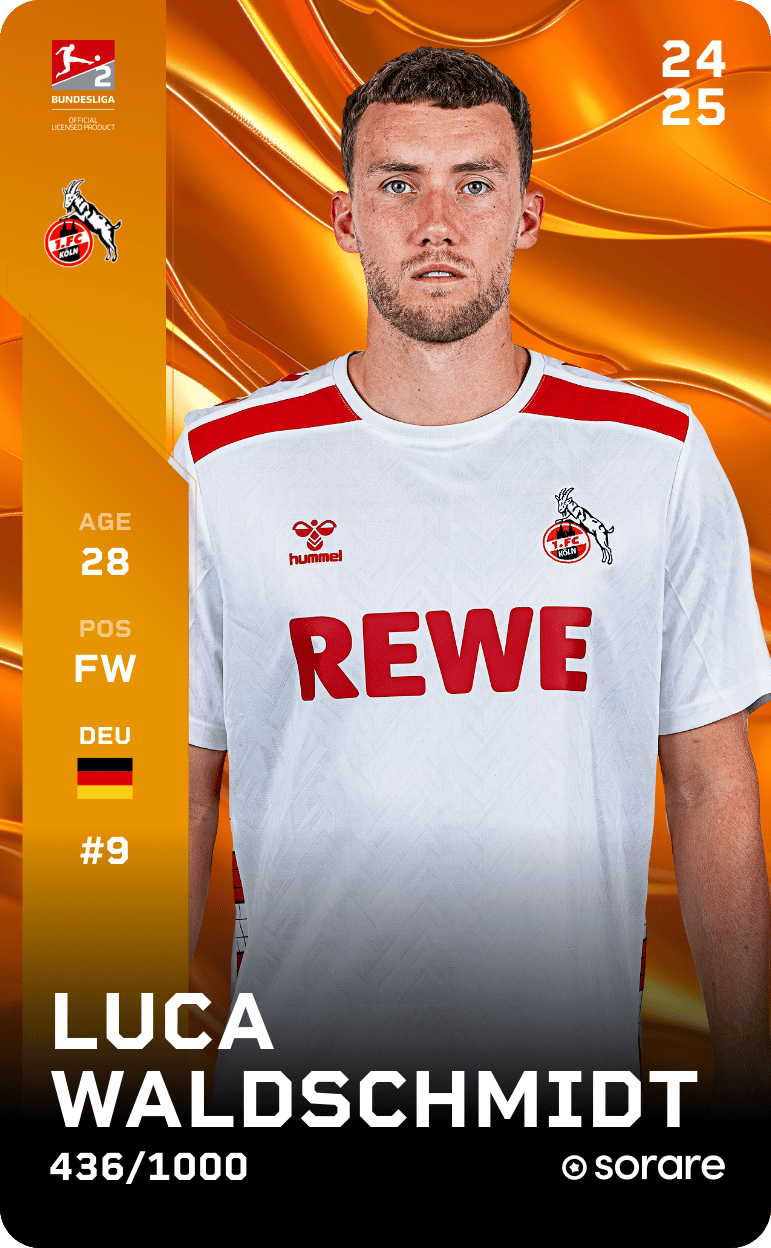 Luca Waldschmidt 2024-25 • Limited 436/1000