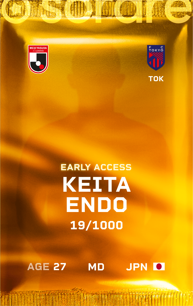 Keita Endo 2025-26 • Limited 19/1000