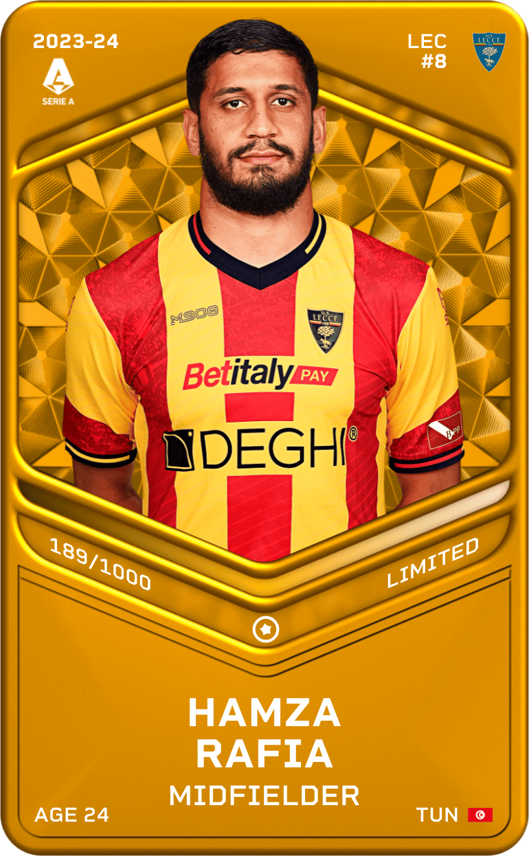 Hamza Rafia 2023-24 • Limited 189/1000