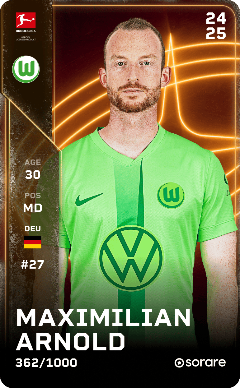 Maximilian Arnold 2024-25 • Limited 362/1000