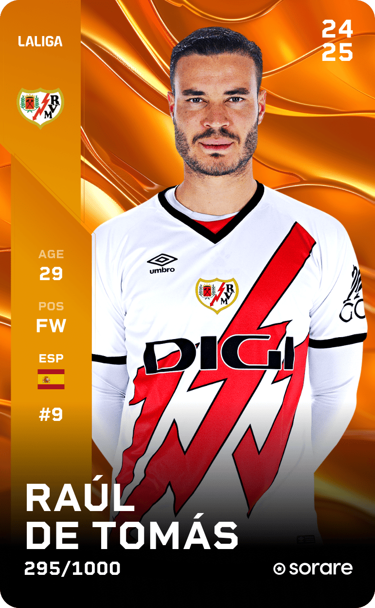 Raúl de Tomás 2024-25 • Limited 295/1000