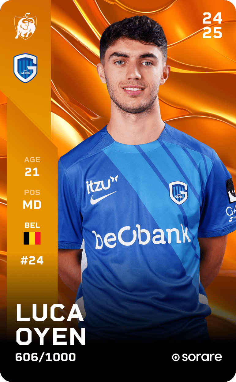 Luca Oyen 2024-25 • Limited 606/1000