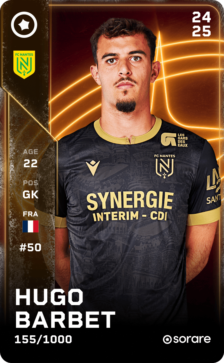Hugo Barbet 2024-25 • Limited 155/1000