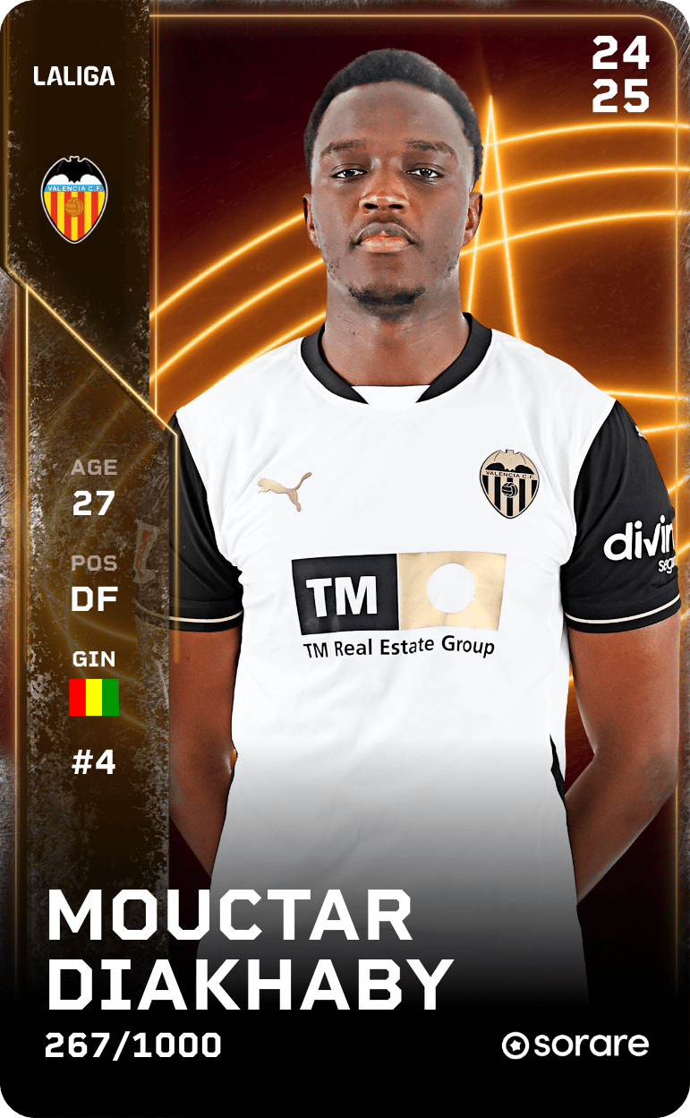 Mouctar Diakhaby 2024-25 • Limited 267/1000