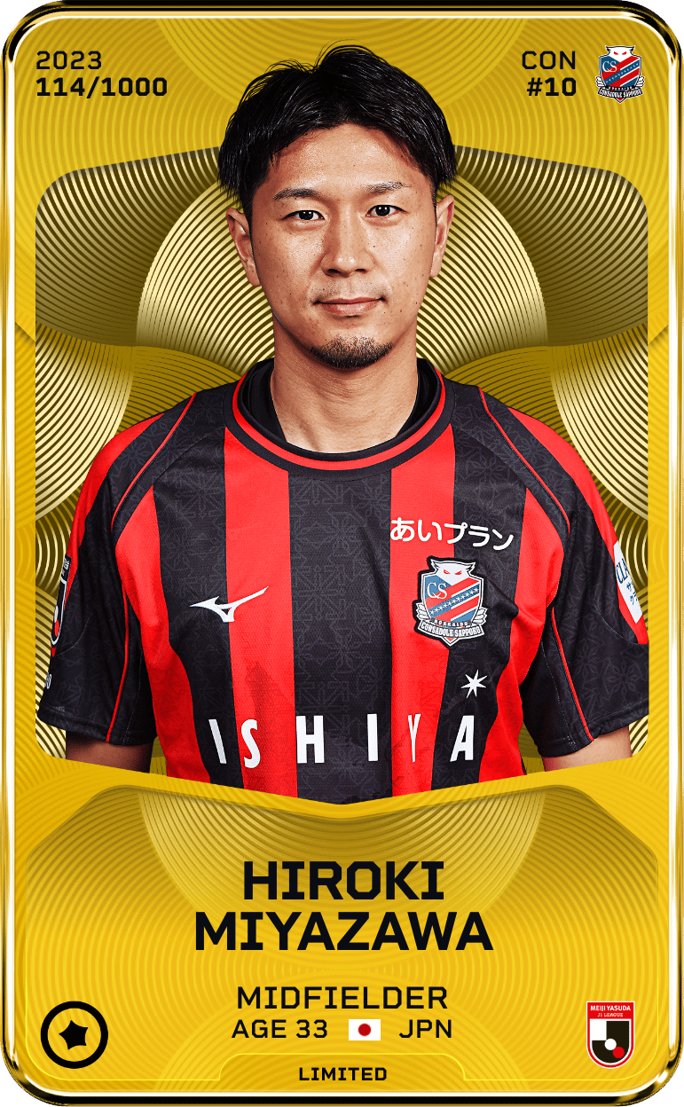 Hiroki Miyazawa 2023-24 • Limited 114/1000