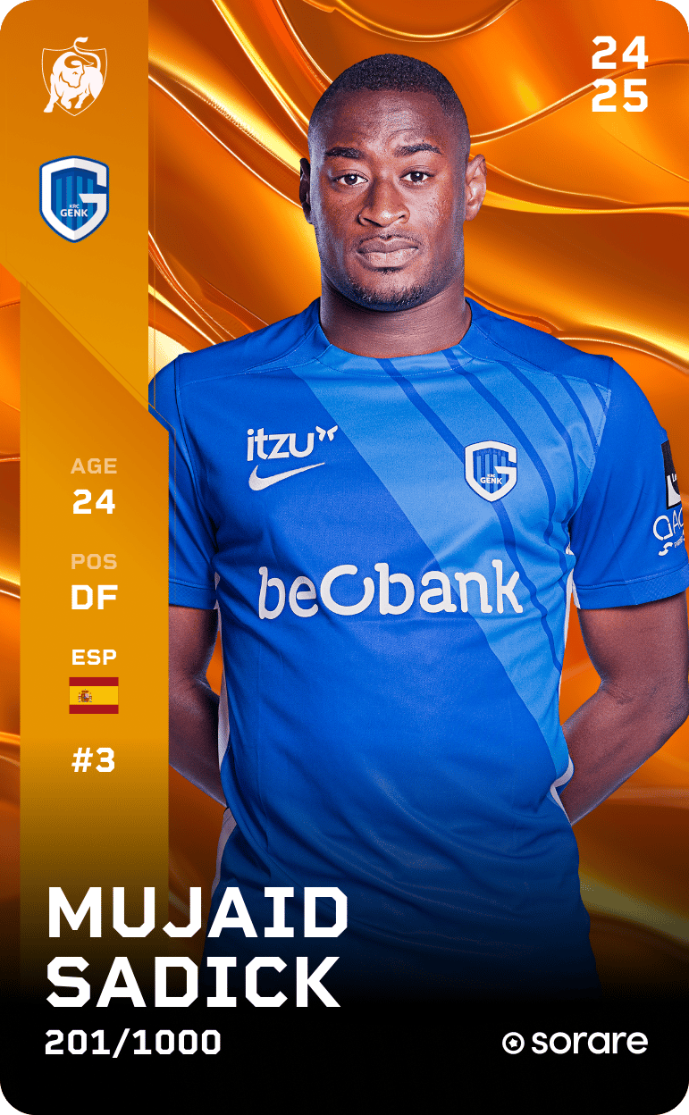 Mujaid Sadick 2024-25 • Limited 201/1000