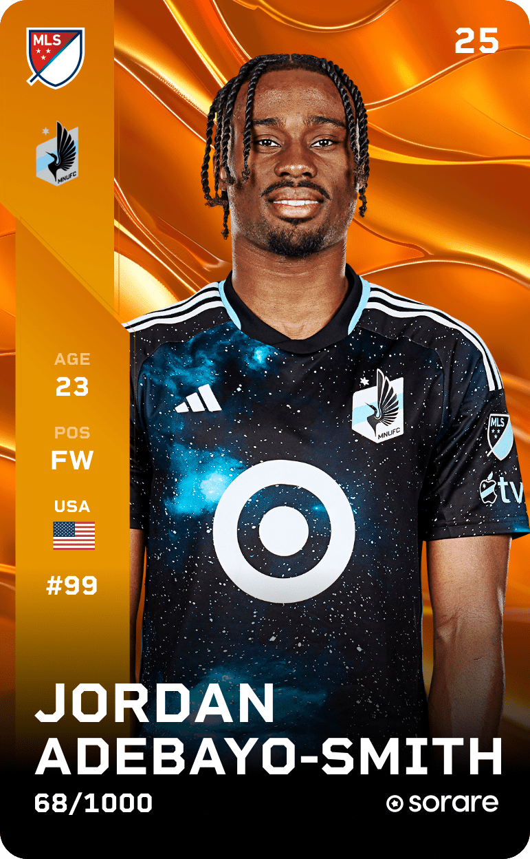 Jordan Adebayo-Smith 2025-26 • Limited 68/1000