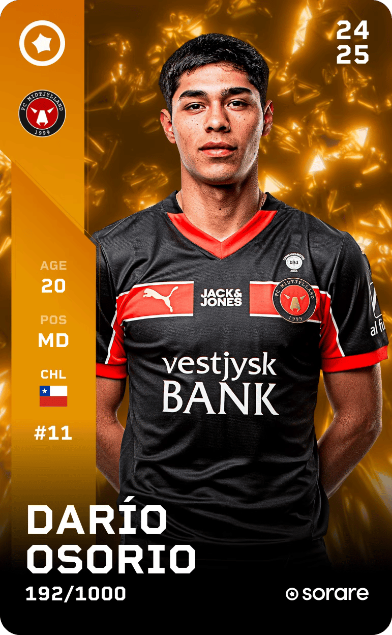 Darío Osorio 2024-25 • Limited 192/1000