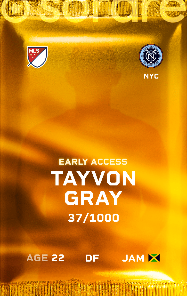 Tayvon Gray 2025-26 • Limited 37/1000