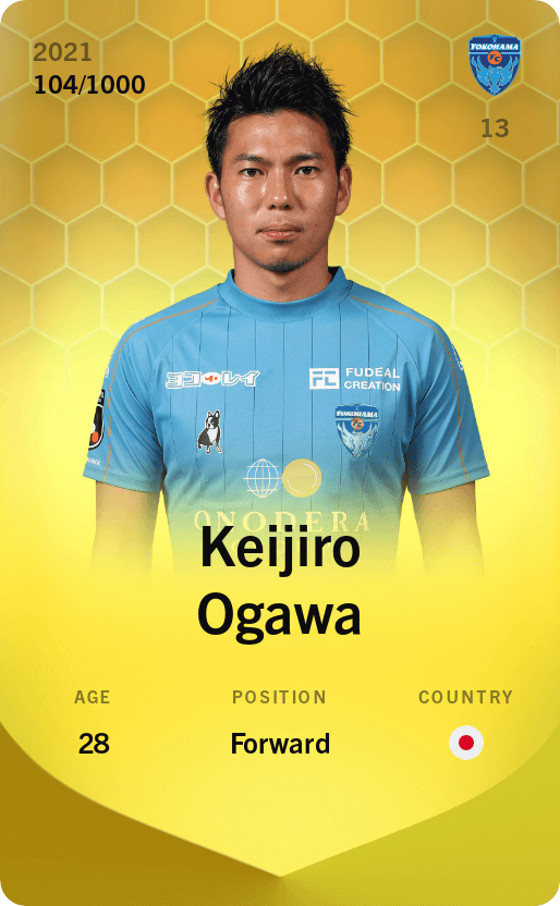 Keijiro Ogawa 2021-22 • Limited 104/1000