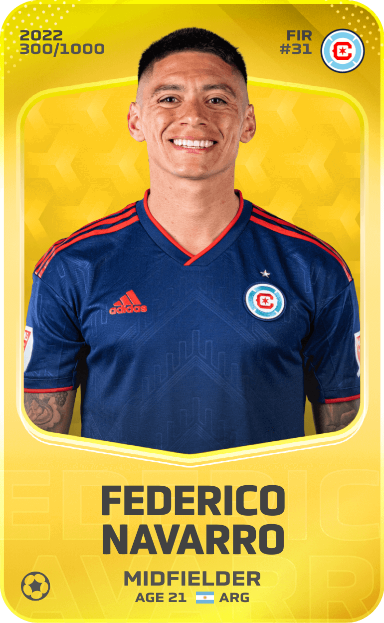 Federico Navarro 2022-23 • Limited 300/1000
