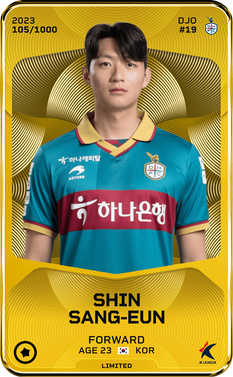 Shin Sang-Eun 2023-24 • Limited 105/1000
